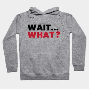 Wait ..What ? Hoodie